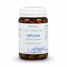 BioProphyl OPC240 plus Acerola 60 vegetarische capsules met elk 240 mg zuivere OPC plus natuurlijke vitamine C