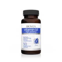 VITAMIN B1 (sehr stark) 500mg 50 Vegetarische Tabletten