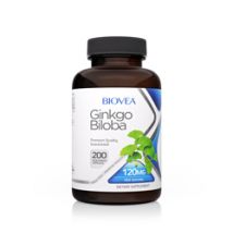 GINKGO BILOBA 120mg 200 Vegetarische Kapseln