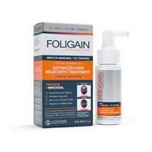 MINOXIDIL 5% FOLIGAIN HAARNEUWUCHS BEHANDLUNG für Männer mit 5% Trioxidil® (2oz) 59ml 1 Monatspackung