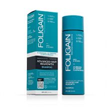 MINOXIDIL 2% FOLIGAIN FORTSCHRITTLICHES HAARNEUWUCHS SHAMPOO mit 2% Trioxidil® (8oz) 240ml