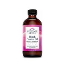 SCHWARZES RIZINUSÖL (natürlich) (8 fl oz) 240ml