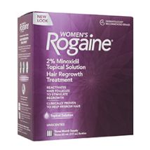 ROGAINE (REGAINE) 2% MINOXIDIL HAARNEUWUCHS BEHANDLUNG Für Frauen (3 Monatspackung)