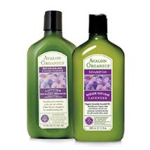 NÄHRENDES BIOLOGISCHES LAVENDEL SHAMPOO & SPÜLUNG SPARPAKET 325ml je Flasche