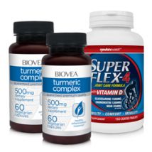SUPERFLEX-4 mit Vitamin D & MERIVA SPARPAKET