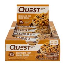 QUEST NUTRITION PROTEIN RIEGEL (Schokoladensplitter Plätzchenteig) (Keto) 12 Riegel