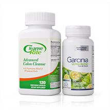 CLEANSE-RITE ERWEITERTE DARMREINIGUNG + GRATIS GARCINIA APPETIT KONTROLLE SPARPAKET