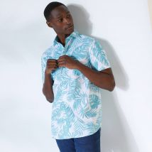 Chemise imprimée manches courtes - Blancheporte
