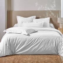 Linge de lit uni - coton bio** - Blanc - Coton/coton Bio - Colombine - Blancheporte
