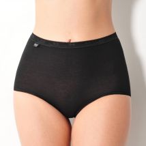 Culotte maxi Basic - lot de 3 - T42 - Noir - Sloggi - Blancheporte