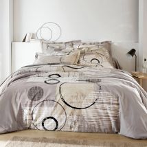 Linge de lit Diane - coton - Taupe - Coton - Colombine - Blancheporte