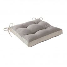 Galette de chaise bicolore - Blancheporte