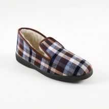 Charentaises homme fourrées - jusqu'au 47 - Marron - Taille 46 - Blancheporte