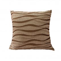 Housse coussin jacquard imprimé - Blancheporte