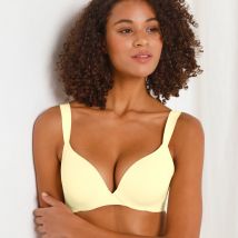 Soutien-gorge invisible «Body Make-up illusion » - avec armatures souples - Jaune - 95D - Triumph - Blancheporte