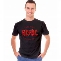 T-shirt AC/DC en coton biologique(**) - Noir - Taille S - Jersey - Blancheporte