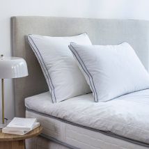 Oreiller percale coton Qualigel ferme - Blanc - Coton/percale De Coton - Colas Normand - Blancheporte