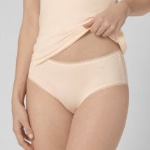 Slip forme midi GO coton biologique(**) - Lot de 2 - TL - Rose - Sloggi - Blancheporte