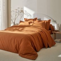Linge de lit uni coton - Marron - Coton - Colombine - Blancheporte
