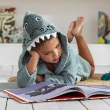 Peignoir de bain déguisement enfant crocodile éponge coton - 340 g/m² - Blancheporte