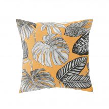 Housse de coussin imprimé tropical - Blancheporte