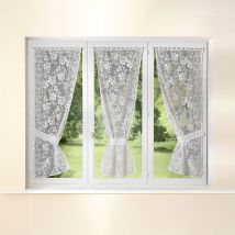 Rideau guipure - triptyque - Blancheporte
