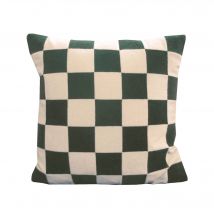 Coussin motif damier - Blancheporte