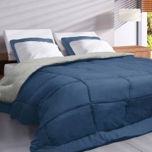 Couette unie douceur microfibre réversible 400g/m² - Blancheporte
