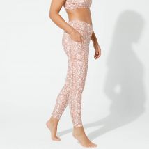 Legging de sport taille haute multi-poches - Taille 38/40 - Marron - Blancheporte