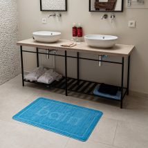 Tapis de bain motif "bain" - Blancheporte