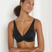 Soutien-gorge microfibre invisible Body Touch - avec armatures flexibles - Noir - 85B - Dim - Blancheporte