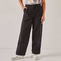 Pantalon coupe large, Spécial Petites - Noir - 34 - Blancheporte