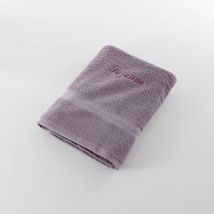 Serviette éponge personnalisable confort moelleux - Bleu - Coton - Colombine - Blancheporte