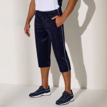 Pantacourt sport microfibre intérieur gratté - Taille 4xl - Bleu - Blancheporte