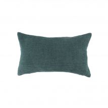 Coussin rectangulaire uni, velours chenille - Blancheporte
