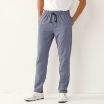 Pantalon de jogging en piqué de coton - Taille Xl/56/58 - Bleu - Blancheporte