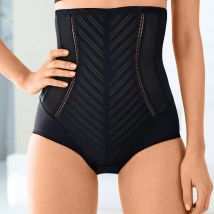 Culotte haute sculptante - maintien intense - Taille 60 - Noir - Blancheporte