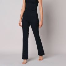 Legging bootcut, molleton chaud - Taille 52 - Noir - Blancheporte