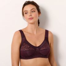 Soutien-gorge grand maintien - sans armatures - Violet - 125D - Blancheporte