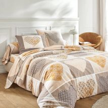 Linge de lit Lovely en flanelle imprimé coeurs - Blancheporte