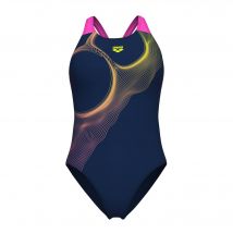 Maillot de bain 1 pièce Ripples - T42 - Bleu - Arena - Blancheporte