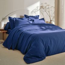 Linge de lit uni coton - Bleu - Coton - Colombine - Blancheporte