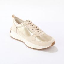 Baskets compensées irisées - Or - Taille 38 - Blancheporte
