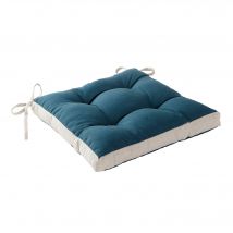 Galette de chaise bicolore - Blancheporte