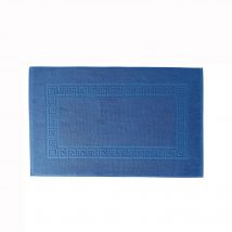Tapis de bain éponge liteau motif frise grecque - Blancheporte