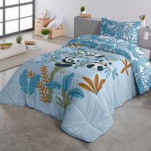 Couette enfant microfibre pandas 200 g/m² - Blancheporte