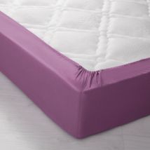 Drap-housse uni coton bonnet 32 cm - Blancheporte