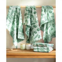 Torchons motif olives - lot de 3 - Blancheporte