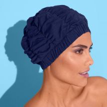 Bonnet de bain fantaisie femme - Taille Tu - Bleu - Blancheporte