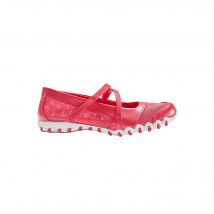Ballerines de sport scratchées ultra-souples - Orange - Taille 39 - Blancheporte